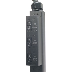 APC AP7598 Rack PDU, Basic, 0U, 12.5kW, 208V, (30)C13, (6)C19, 10` Cord
