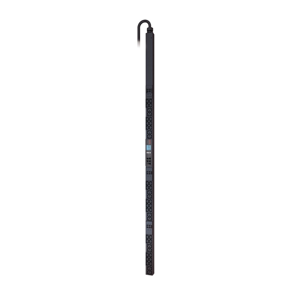 APC AP8886 Rack PDU 2G, mért, nulla-U, 22,0 kW (32 A) 17,3 kW (24 A), 230 V, (30) C13 & (12) C19