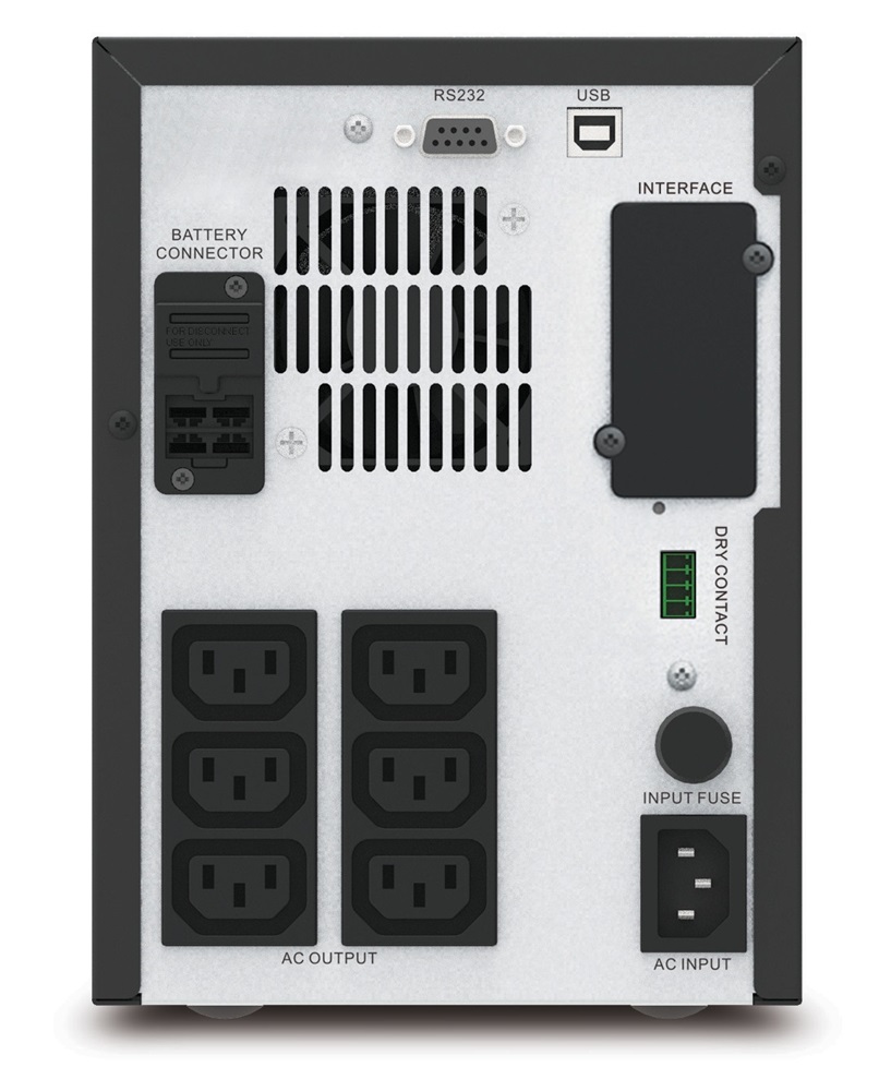 APC Easy UPS SMV 1500VA 230V IEC szünetmentes tápegység