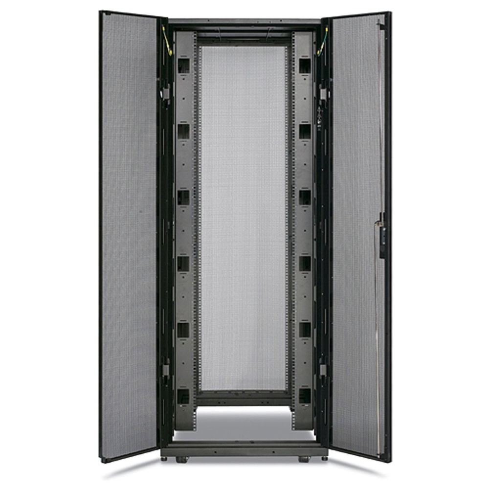 APC NetShelter SX 48U 750x1200mm fekete rackszekrény