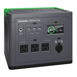APC PPS730-GR OffGrid 730 738Wh Lítium-ion 230V hordozható akkumulátor állomás