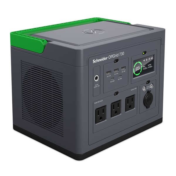 APC PPS730-GR OffGrid 730 738Wh Lítium-ion 230V hordozható akkumulátor állomás