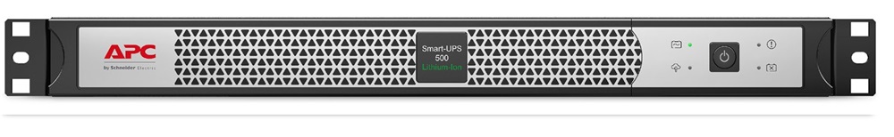 APC Smart-UPS C 500VA Lítium-ion akkus, rövid mélységű 1U 230V Smart Connect szünetmentes tápegység