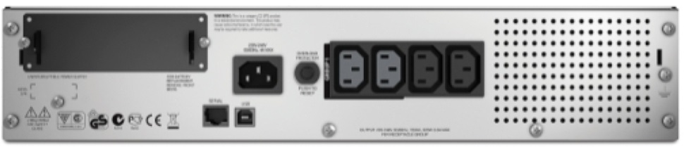 APC Smart-UPS 750VA RM 2U Rack LCD szünetmentes tápegység hálózati kártyával