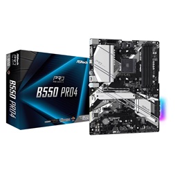 ASRock B550 PRO4 AMD B550 SocketAM4 ATX alaplap