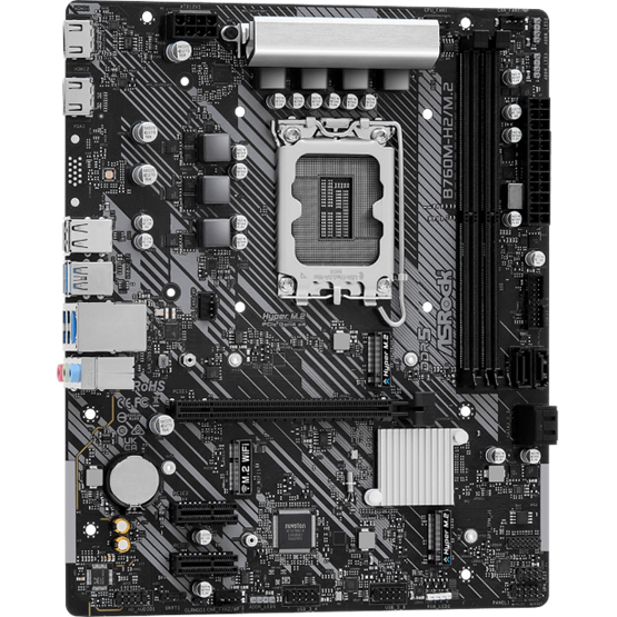 ASRock B760M-H2/M.2 Intel B760M LGA1700 mATX alaplap