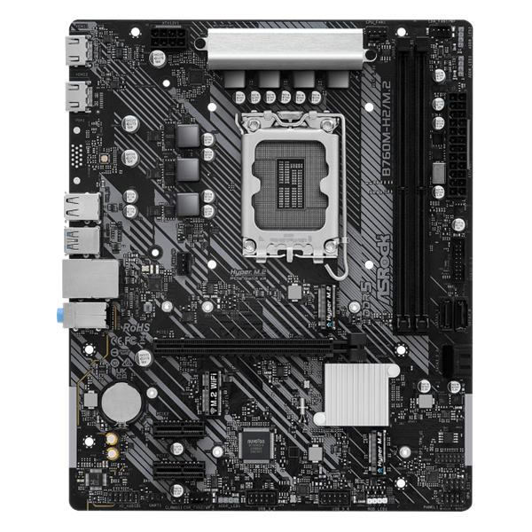 ASRock B760M-H2/M.2 Intel B760M LGA1700 mATX alaplap