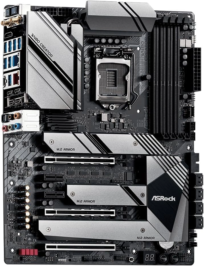 ASRock CREATOR Wi-Fi Intel W480 LGA1200 ATX alaplap