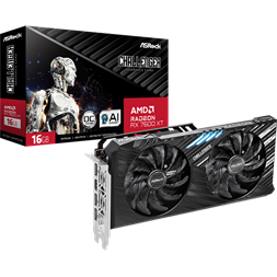 ASRock Radeon RX 7600 XT Challenger AMD 16GB GDDR6 128bit PCIe videókártya