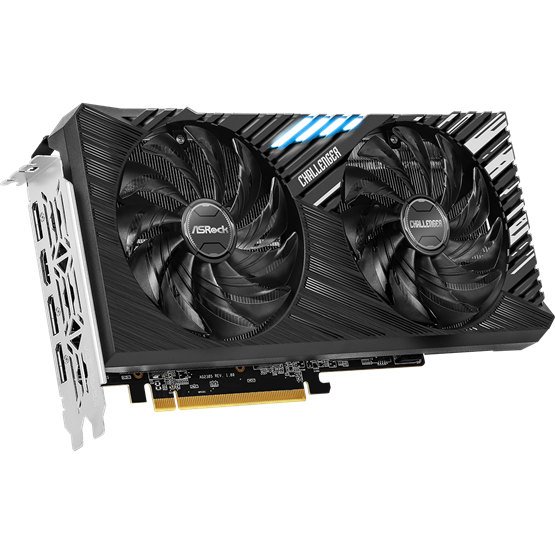 ASRock Radeon RX 7600 XT Challenger AMD 16GB GDDR6 128bit PCIe videókártya