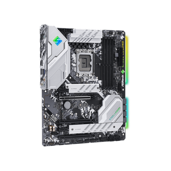 ASRock STEEL LEGEND Intel Z690 LGA1700 ATX alaplap