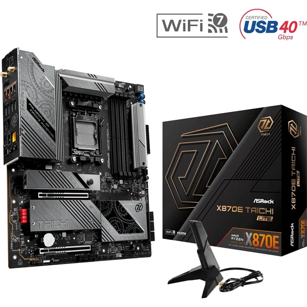 ASRock TAICHI LITE Wi-Fi AMD X870E AM5 EATX alaplap