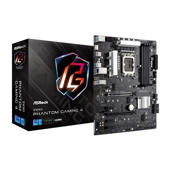 ASRock Z690 PHANTOM GAMING 4 Intel Z690 LGA1700 ATX alaplap