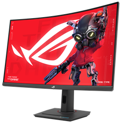 ASUS 31,5" ROG Strix XG32WCS QHD Fast VA 180Hz HDMI/DP/USB-C fekete ívelt gamer monitor (Újszerű)