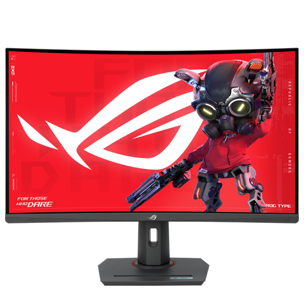 ASUS 31,5" ROG Strix XG32WCS QHD Fast VA 180Hz HDMI/DP/USB-C fekete ívelt gamer monitor