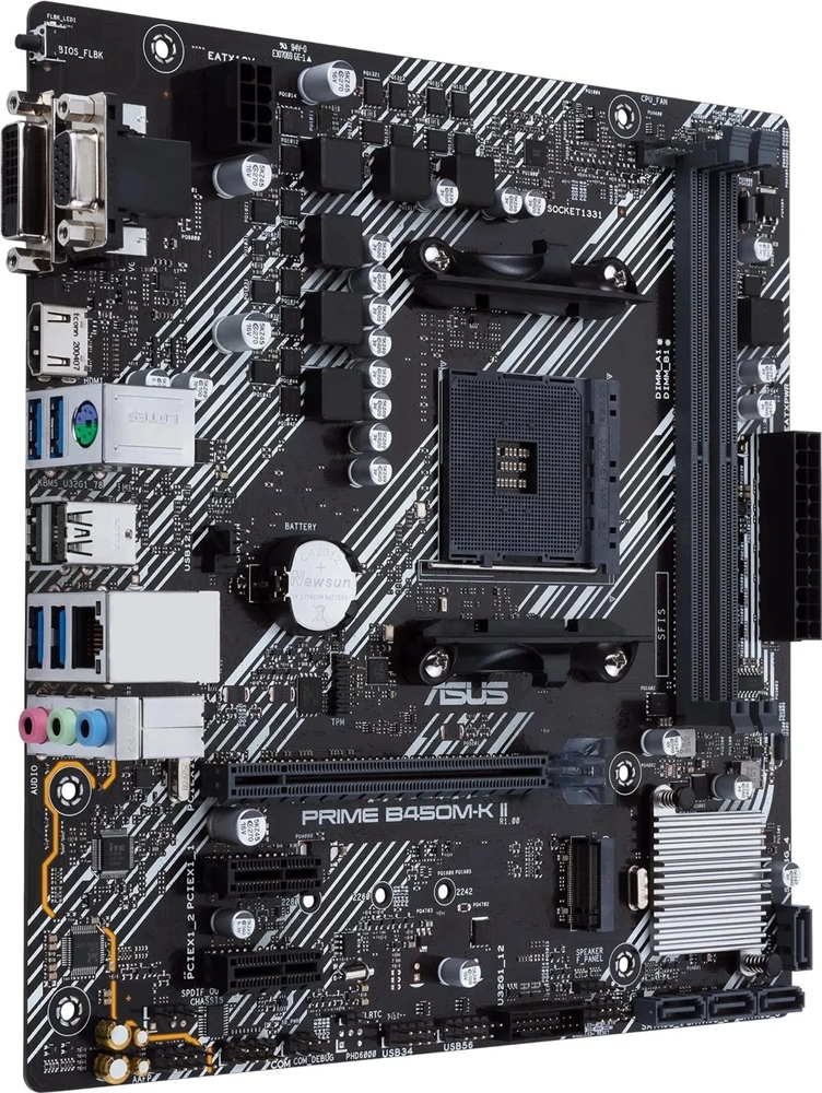 ASUS Alaplap AM4 PRIME B450M-K II AMD B450, mATX