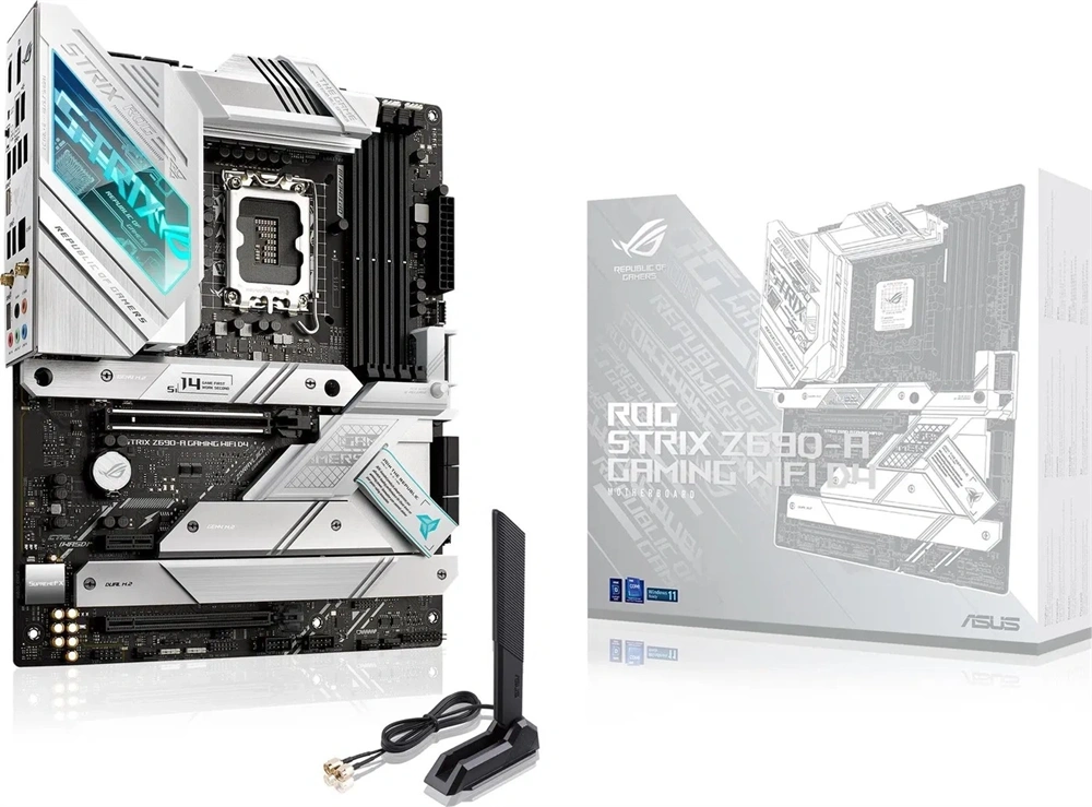 ASUS Alaplap S1700 ROG STRIX Z690-A GAMING WIFI INTEL Z690, ATX