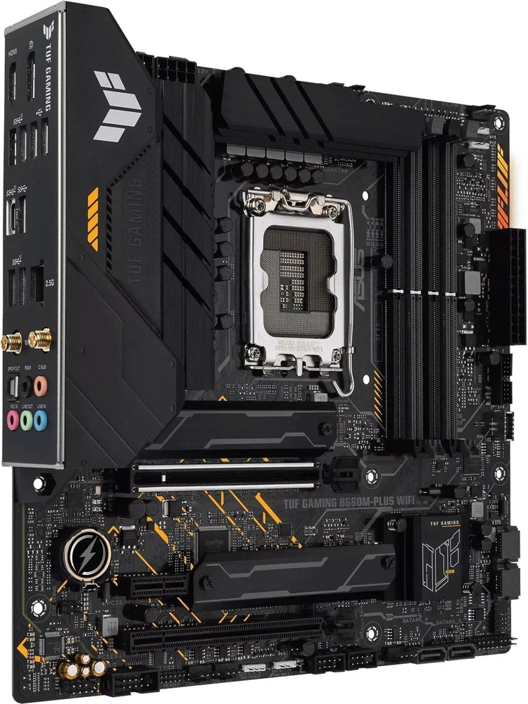 ASUS Alaplap S1700 TUF GAMING B660M-PLUS WIFI INTEL B660, mATX