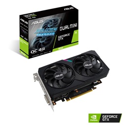 ASUS DUAL-GTX1650-O4GD6-MINI nVidia 4GB GDDR6 128bit PCIe videokártya