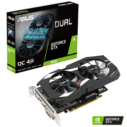 ASUS DUAL-GTX1650-O4GD6-P nVidia 4GB GDDR6 128bit PCIe videokártya