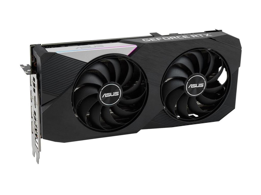 ASUS DUAL-RTX3060TI-O8G nVidia 8GB GDDR6 256bit PCIe videokártya