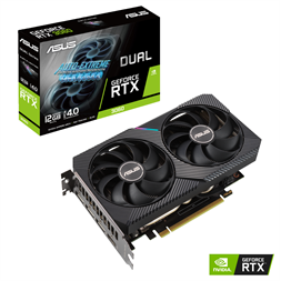 ASUS DUAL-RTX3060-12G nVidia 12GB GDDR6 192bit PCIe videokártya