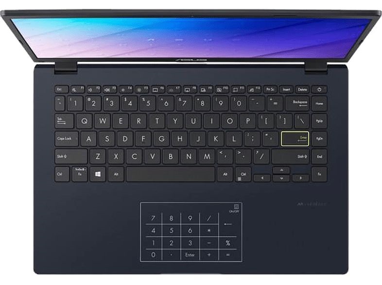 ASUS E410KA-EK280WS 14"FHD/Intel Celeron N4500/4GB/128GB/Int.VGA/Win11 S/fekete laptop