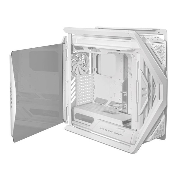 ASUS GR701 ROG HYPERION fehér (táp nélküli) ablakos ATX ház