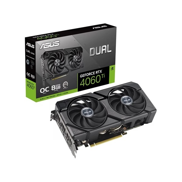 ASUS GeForce RTX 4060 Ti Dual OC Evo nVidia 8GB GDDR6 128bit PCIe videókártya