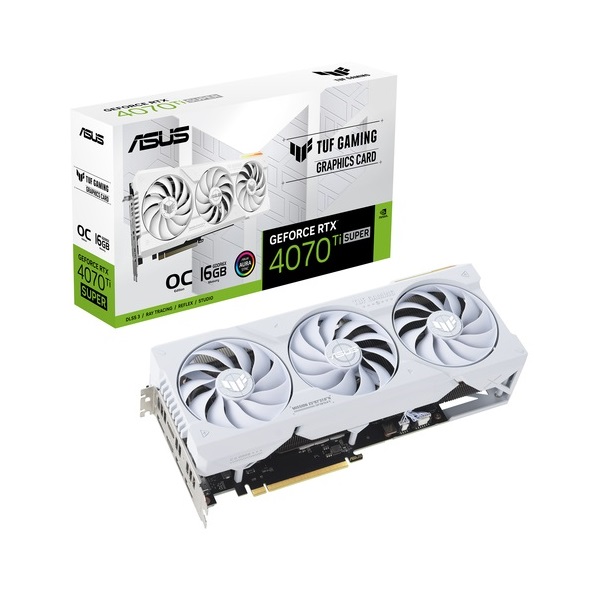 ASUS GeForce RTX 4070 Ti SUPER TUF Gaming nVidia 16GB GDDR6X 256bit PCIe videókártya