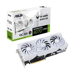 ASUS GeForce RTX 4070 Ti SUPER TUF Gaming nVidia 16GB GDDR6X 256bit PCIe videókártya