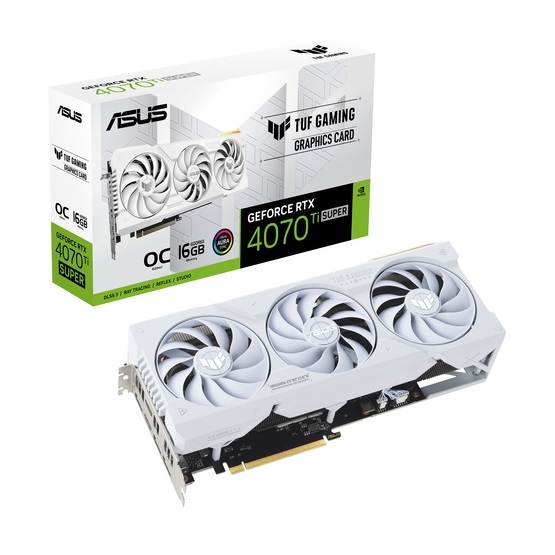 ASUS GeForce RTX 4070 Ti SUPER TUF Gaming nVidia 16GB GDDR6X 256bit PCIe videókártya