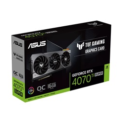 ASUS GeForce RTX 4070 Ti SUPER TUF Gaming nVidia 16GB GDDR6X 256bit PCIe videókártya
