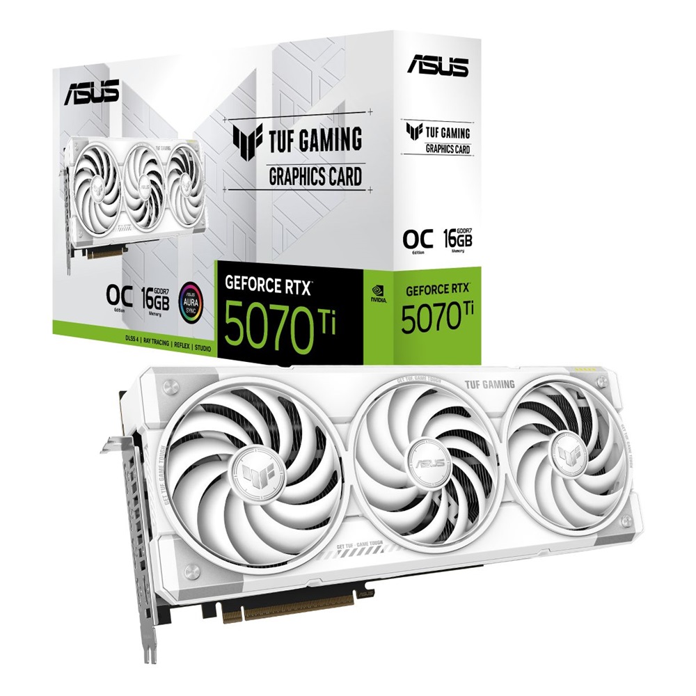 ASUS GeForce RTX 5070 Ti TUF Gaming nVidia 16GB GDDR7 256bit PCIe videókártya