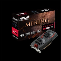 ASUS MINING-RX470-4G AMD 4GB GDDR5 256bit PCI-E videokártya