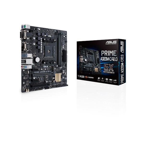 ASUS PRIME A320M-C R2.0 AMD A320 SocketAM4 mATX alaplap