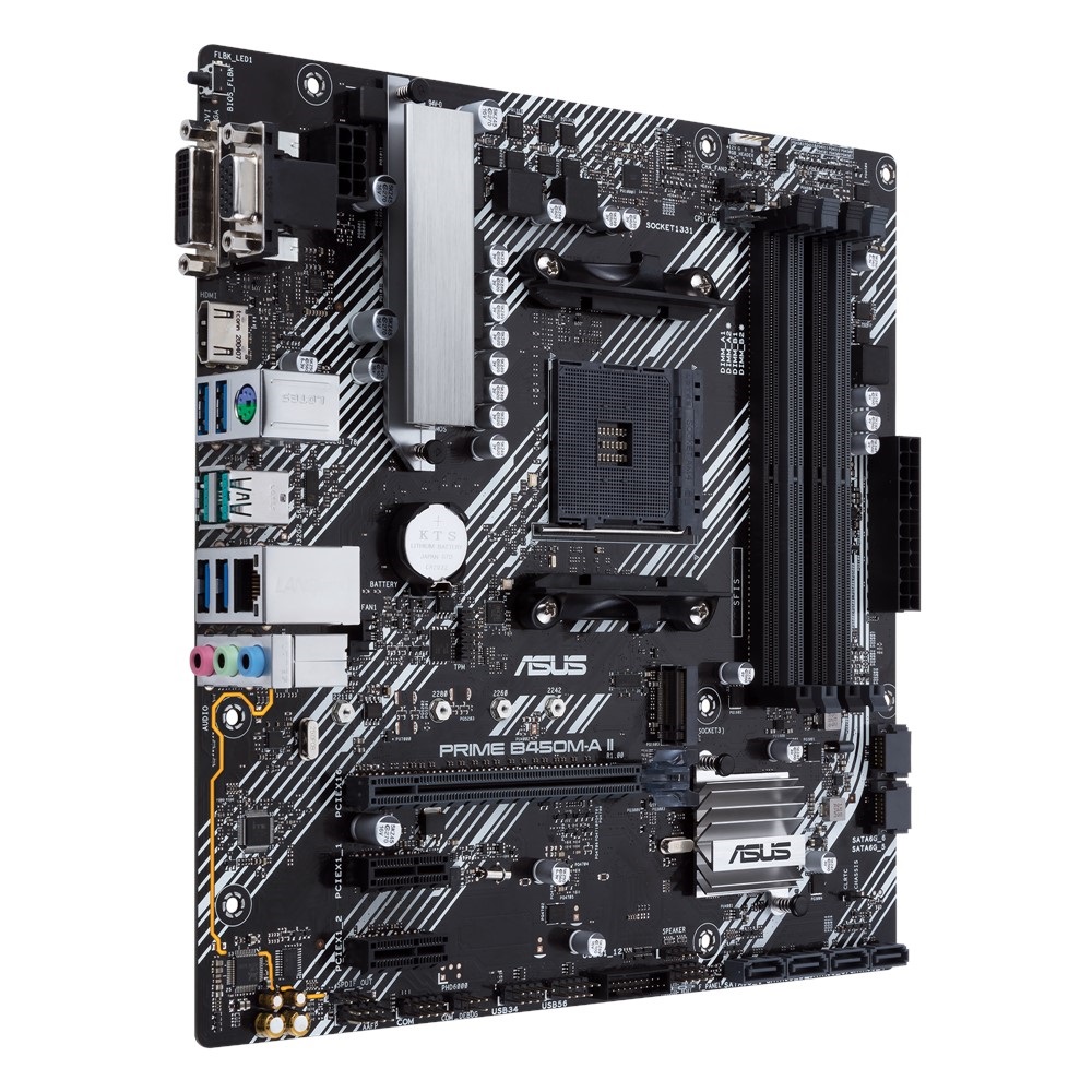 ASUS PRIME B450M-A II AMD B450 SocketAM4 mATX alaplap