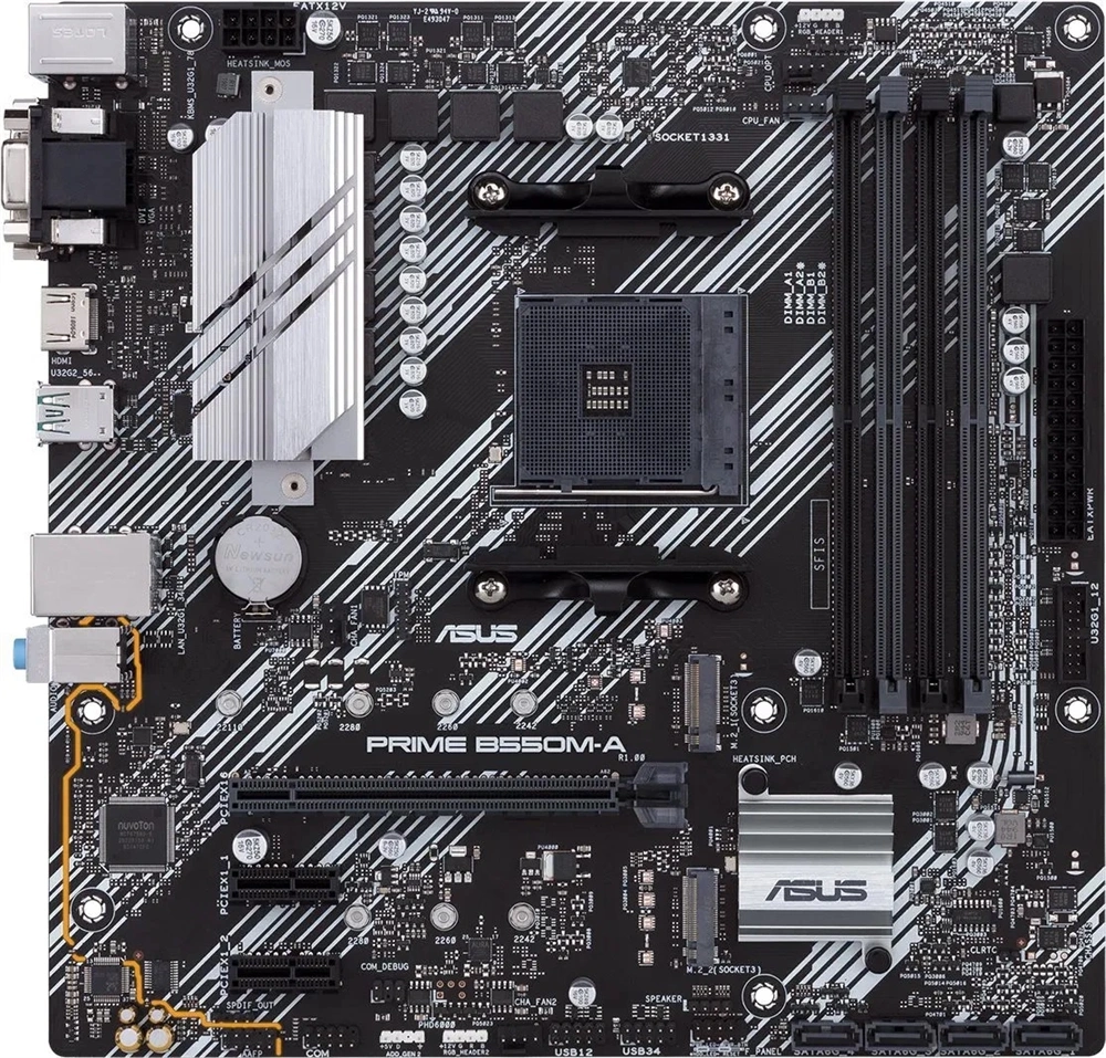 ASUS PRIME B550M-A WIFI II AMD B550 SocketAM4 mATX alaplap
