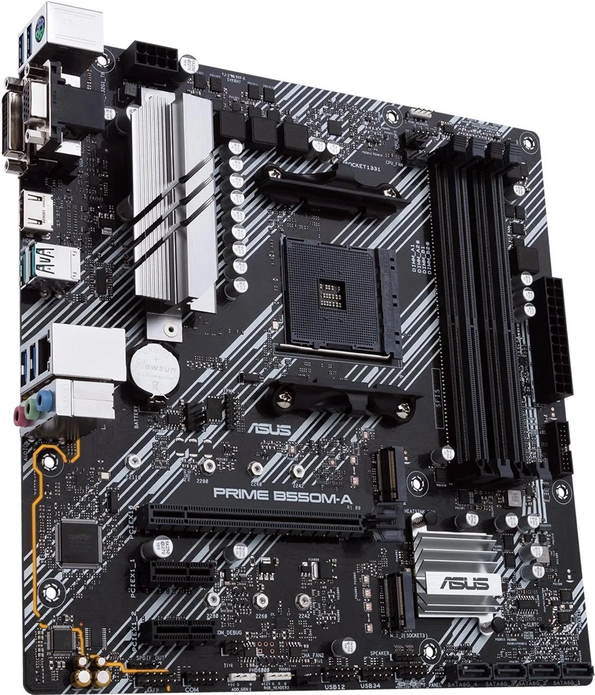 ASUS PRIME B550M-A WIFI II AMD B550 SocketAM4 mATX alaplap