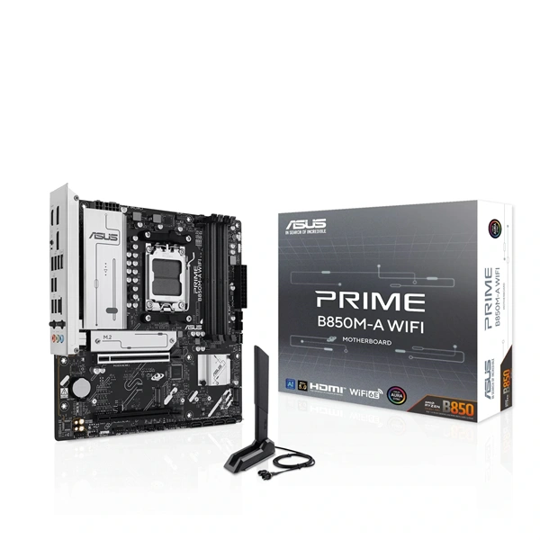 ASUS PRIME B850M-A Wi-Fi AMD B850 AM5 mATX alaplap
