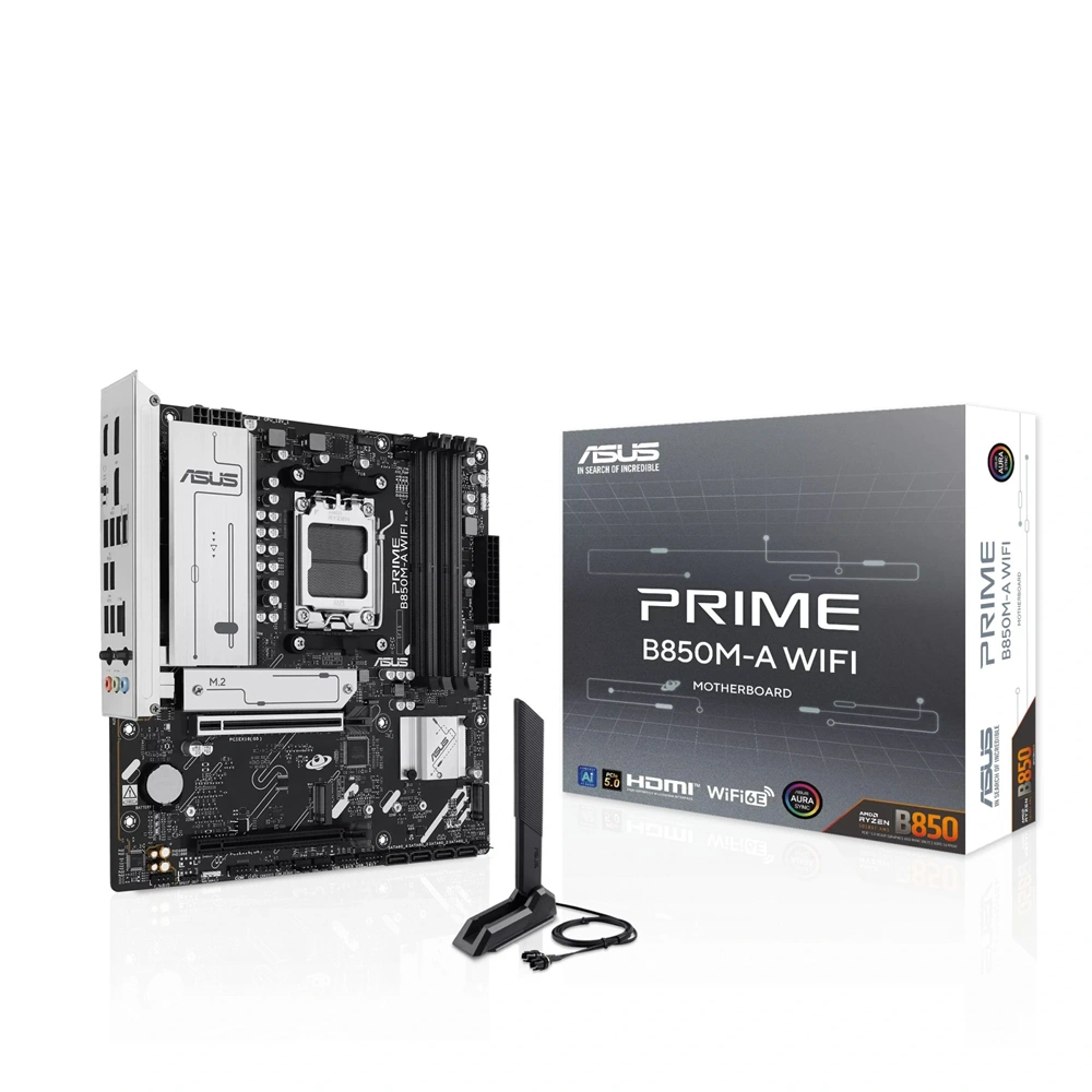 ASUS PRIME B850M-A Wi-Fi AMD B850 AM5 mATX alaplap