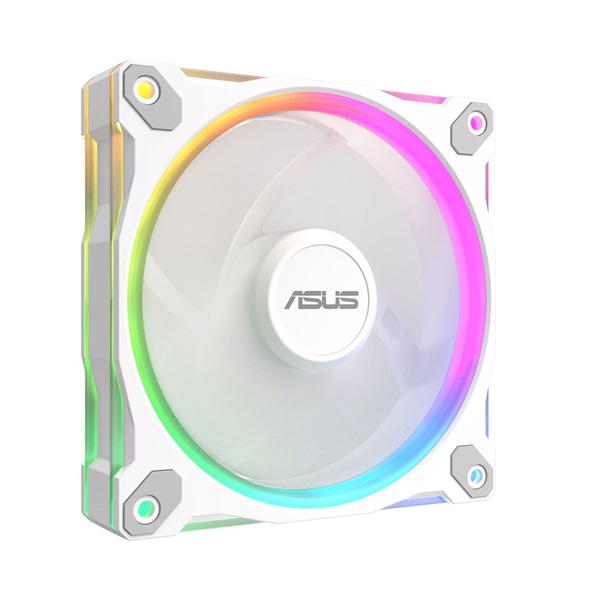 ASUS PRIME MR120 FAN ARGB REVERSE fehér 3IN1 ventilátor