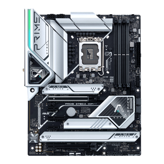 ASUS PRIME Z790-A Wi-Fi Intel Z790 LGA1700 ATX alaplap
