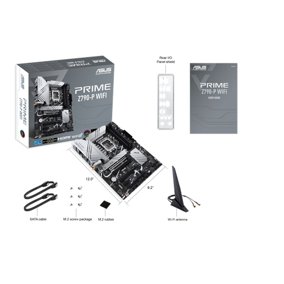 ASUS PRIME Z790-P Wi-Fi Intel Z790 LGA1700 ATX alaplap