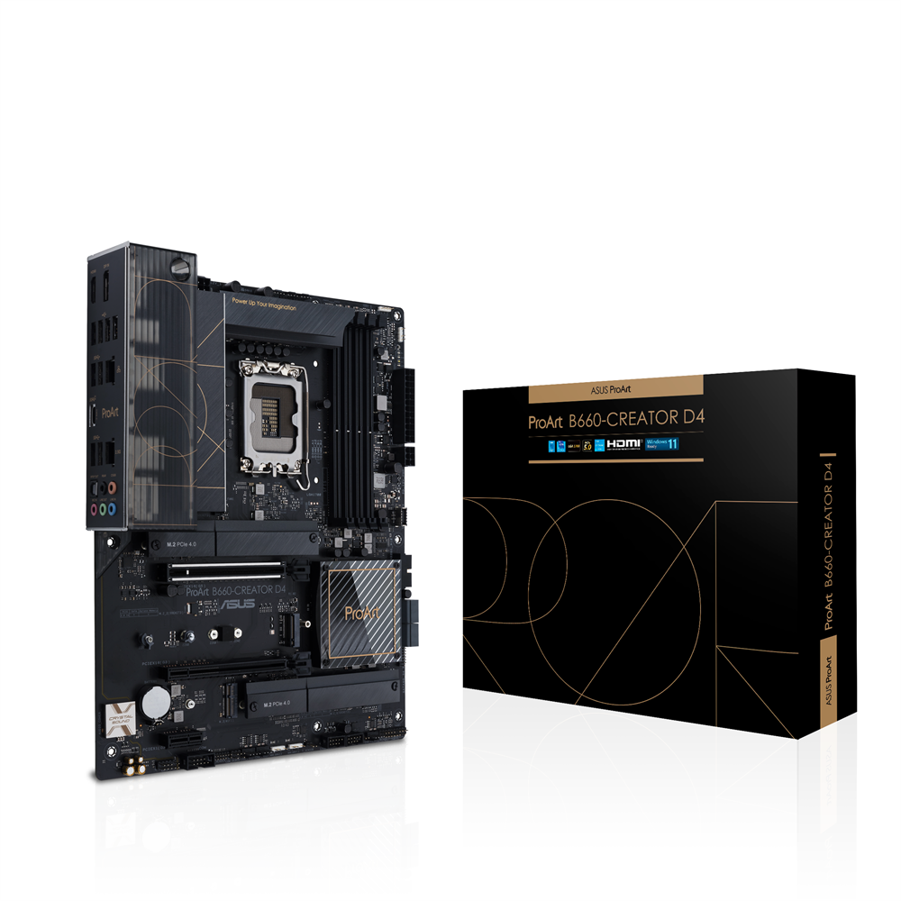 ASUS PROART B660-CREATOR D4 Intel B660 LGA1700 ATX alaplap