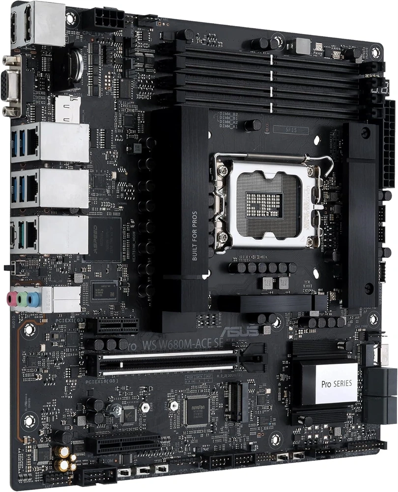 ASUS PRO WS W680M-ACE SE Intel W680 LGA1700 mATX alaplap