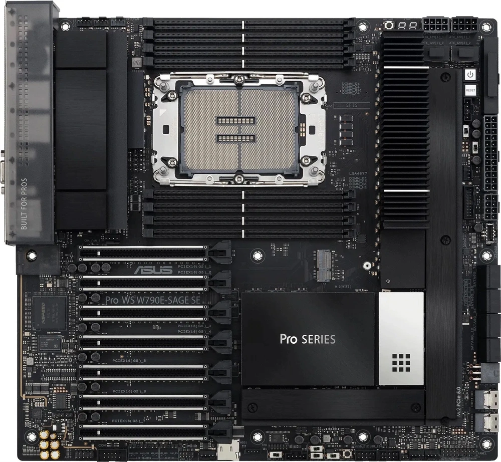 ASUS PRO WS W790E-SAGE SE Intel W790 LGA4677 ATX alaplap