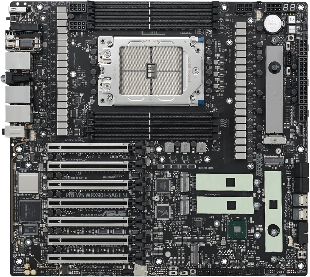 ASUS PRO WS WRX90E-SAGE SE AMD WRX90 TR5 EEB alaplap