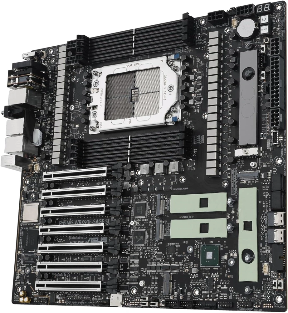 ASUS PRO WS WRX90E-SAGE SE AMD WRX90 TR5 EEB alaplap