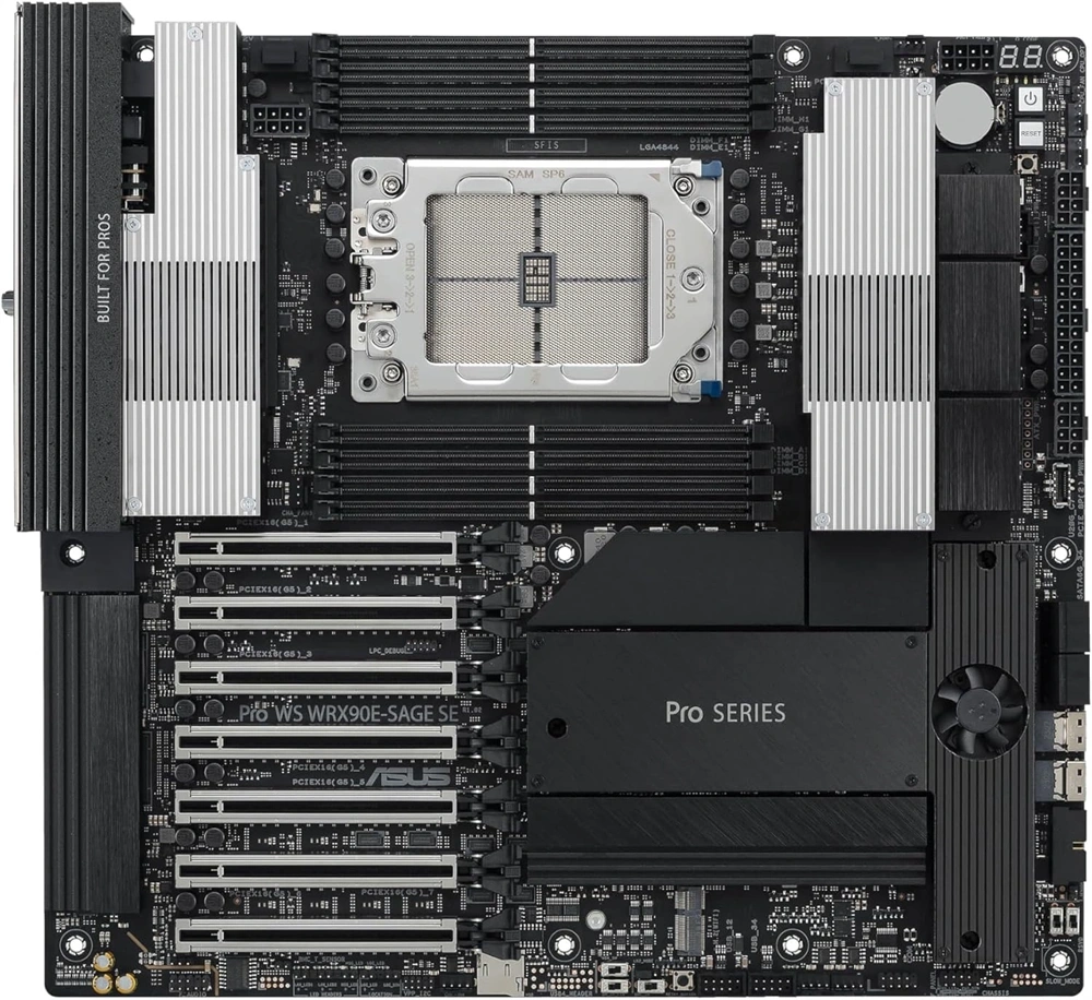 ASUS PRO WS WRX90E-SAGE SE AMD WRX90 TR5 EEB alaplap